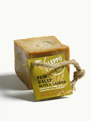Olive and Laurel Oil Soap with rope (100gm)