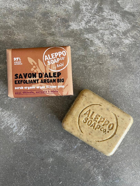 Argan Oil Organic Scrub Soap