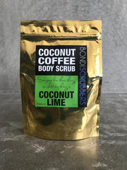 Coconut Coffee Scrub with Lime