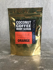 Coconut Coffee Scrub with Orange