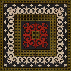 Coaster - Images d’Orient - Sejjadeh Zen Red