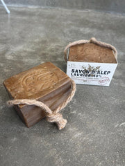 Olive and Laurel Oil Soap – 40% Laurel oil (with rope)