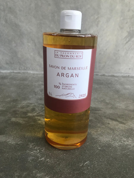 Marseille Liquid soap with Orange Essential oil – with Argan oil base