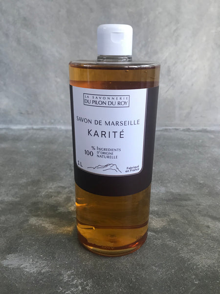 Marseille Liquid soap with Vervaine Essential oil – with Shea Butter base